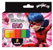 Opakowanie Plastelina Fluo 8 kolorów