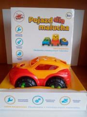 Opakowanie Pojazd dla malucha czerwony 1