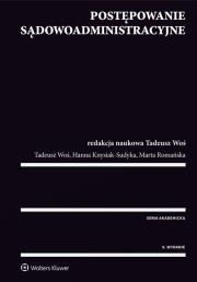 Postępowanie sądowoadministracyjne. Autor: Knysiak-Sudyka Hanna, Romańska Marta. Dadada.pl Okładka książki Postępowanie sądowoadministracyjne