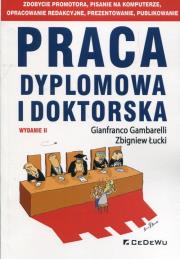 Okładka książki Praca dyplomowa i doktorska wyd.2