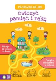 Okładka książki Przedszkolak lubi ćwiczyć pamięć i rękę