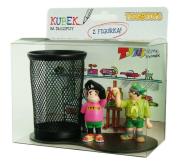 Okładka książki Przybornik biurkowy 3 figurkiTytus, Romek i A'Tomek