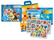 Okładka książki Psi Patrol.Na ratunek.Teczka z rączką ponad 90 naklejek WIELKOKROTNEGO UŻYTKU