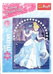 Okładka książki Puzzle 20 miniMaxi - W świecie Księżniczek 2 TREFL