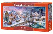 Puzzle 600  Panoramiczne: Holiday at Seaside. Wydawca: Castorland. Dadada.pl Opakowanie Puzzle 600  Panoramiczne: Holiday at Seaside