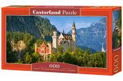 Puzzle 600 Panoramiczne: View of the Neuschwanstein Castle, Germany. Wydawca: Castorland. Dadada.pl Opakowanie Puzzle 600 Panoramiczne: View of the Neuschwanstein Castle, Germany