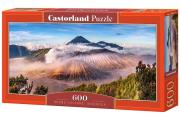 Puzzle 600 Panoramiczne:Bromo Volcano, Indonesia. Wydawca: Castorland. Dadada.pl Opakowanie Puzzle 600 Panoramiczne:Bromo Volcano, Indonesia