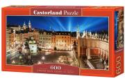 Puzzle 600 Panoramiczne:Krakow Main Square at Night. Wydawca: Castorland. Dadada.pl Opakowanie Puzzle 600 Panoramiczne:Krakow Main Square at Night
