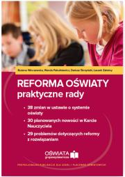 Okładka książki Reforma oświaty - praktyczne rady