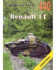 Renault FT 440. Autor: Janusz Ledwoch. Dadada.pl Okładka książki Renault FT 440