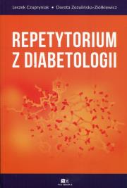 Repetytorium z diabetologii. Autor: Leszek Czupryniak (red.). Dadada.pl Okładka książki Repetytorium z diabetologii