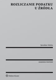 Okładka książki Rozliczanie podatku u źródła