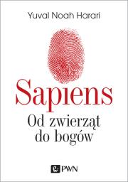 Sapiens Od zwierząt do bogów. Autor: Yuval Noah Harari. Dadada.pl Okładka książki Sapiens Od zwierząt do bogów