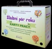 Śladami Pór Roku - Komplet. Autor: Alicja Tanajewska, Dorota Kołodzi. Dadada.pl Okładka książki Śladami Pór Roku - Komplet
