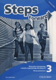 Steps Forward 3 materiały ćw. wersja podstawowa. Autor: Wheeldon Sylvia. Dadada.pl Okładka książki Steps Forward 3 materiały ćw. wersja podstawowa
