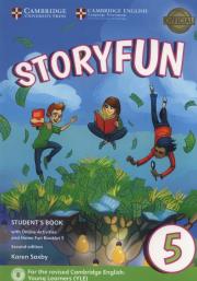Storyfun 5 Student's Book with Online Activities and Home Fun Booklet. Autor: Saxby Karen. Dadada.pl Okładka książki Storyfun 5 Student's Book with Online Activities and Home Fun Booklet