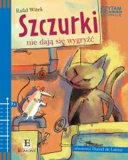 Szczurki nie dają się wygryźć. Autor: Rafał Witek, Daniel de Latour. Dadada.pl Okładka książki Szczurki nie dają się wygryźć