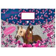 Opakowanie Teczka kopertowa A4 PP Konie 13 DERFORM