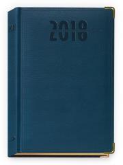 Opakowanie Terminarz 2018 - A5 Lux Złocony - granatowy