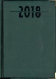 Opakowanie Terminarz 2018 - A5 Lux Złocony - zielony