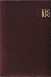 Opakowanie Terminarz 2018 A5 Madrid - bordowy