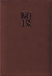 Opakowanie Terminarz 2018 A5 print - czekoladowy