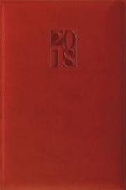 Opakowanie Terminarz 2018 A5 print - czerwony