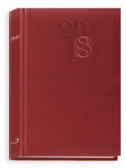 Opakowanie Terminarz 2018 A5 Standard - czerwony