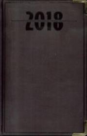 Opakowanie Terminarz 2018 B6 LUX złocony - czekoladowy