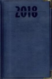 Opakowanie Terminarz 2018 B6 LUX złocony - granatowy