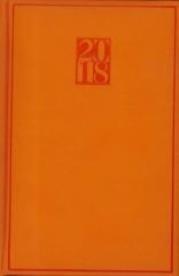 Opakowanie Terminarz 2018 - B6 Print - mandarynkowy