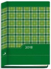 Opakowanie Terminarz 2018 - B7 Kolorowy - kratka zielona