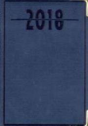 Opakowanie Terminarz 2018 - B7 Lux Złocony - granatowy