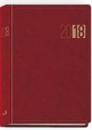 Opakowanie Terminarz 2018 - B7 Madrid - bordowy