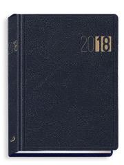 Opakowanie Terminarz 2018 - B7 Madrid - niebieski