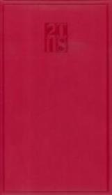 Opakowanie Terminarz 2018 Print tygodniowy - czerwony