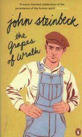 The Grapes of Wrath. Autor: John Steinbeck. Dadada.pl Okładka książki The Grapes of Wrath