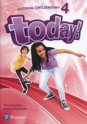 Okładka książki Today 4 Materiał ćwiczeniowy