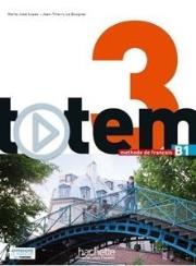 Okładka książki Totem 3 podręcznik +DVD-Rom HACHETTE
