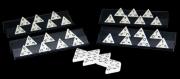 Triominos Compact 16 czarny. Wydawca: Goliath Games. Dadada.pl Opakowanie Triominos Compact 16 czarny