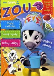 Twoje zabawy T.4 Zou. Plażowe zabawy. Autor:   Praca zbiorowa. Dadada.pl Okładka książki Twoje zabawy T.4 Zou. Plażowe zabawy