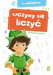 Uczymy się liczyć A4. Autor: Danuta Klimkiewicz. Dadada.pl Okładka książki Uczymy się liczyć A4