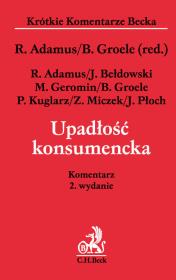 Opakowanie Upadłość konsumencka Komentarz po nowelizacji prawa upadłościowego i naprawczego