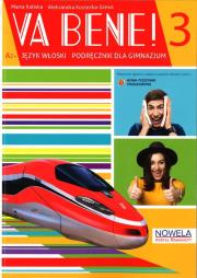 Okładka książki Va bene 3 Podręcznik + ćwiczenia + słownik