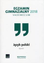 Vademecum 2018 GIM Język polski OPERON. Autor: Jolanta Polakowska-Kujawa. Dadada.pl Okładka książki Vademecum 2018 GIM Język polski OPERON