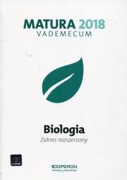 Vademecum 2018 LO Biologia ZR OPERON. Autor: Betleja Laura, Beata Jakubik. Dadada.pl Okładka książki Vademecum 2018 LO Biologia ZR OPERON