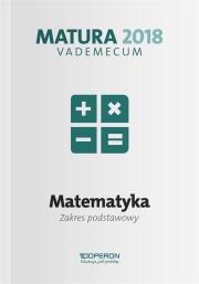 Okładka książki Vademecum 2018 LO Matematyka ZP OPERON