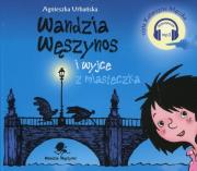 Okładka książki Wandzia Węszynos i wyjce z miasteczka. Audiobook