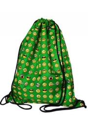 Opakowanie Worek szkolny plecak WR 103 emoji zielony MESIO