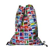 Okładka książki Worek szkolny plecak WR127 Flagi MESIO